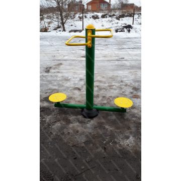 Тренажер уличный усиленный Диск двухместный