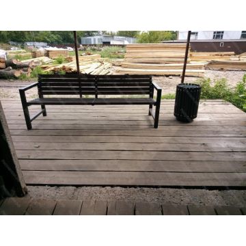 Скамейка парковая Сочи со спинкой