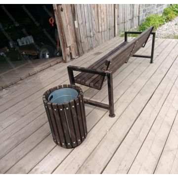 Скамейка парковая Сочи со спинкой