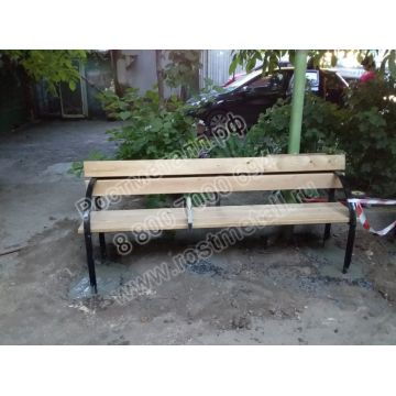 Скамейка - Диван со спинкой