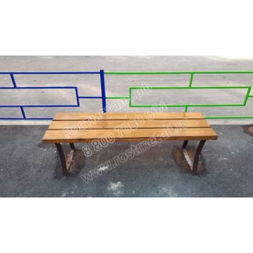 Скамейка уличная Стандарт без спинки