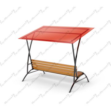 Скамейка с навесом