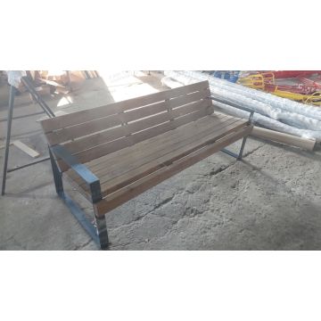 Скамейка уличная РМ со спинкой