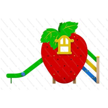 Горка-скат Клубничка КБ