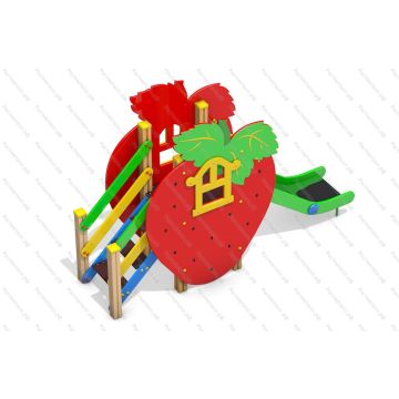 Горка-скат Клубничка КБ