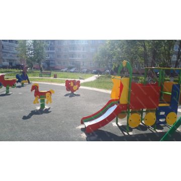 Горка - скат Паровозик 02