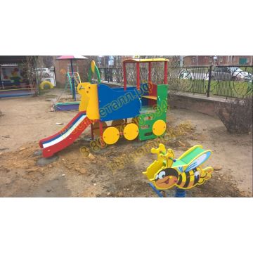 Горка - скат Паровозик 02