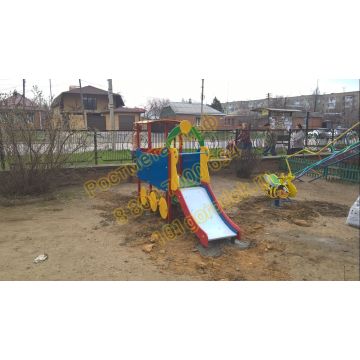 Горка - скат Паровозик 02