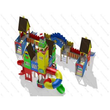 ДИК Царские ворота с винтовой горкой