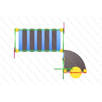 Детский спорт элемент Ручеек