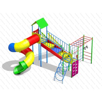 ДИК Камикадзе с винтовой горкой металл и КБ