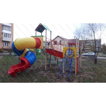 ДИК Камикадзе с винтовой горкой металл и КБ