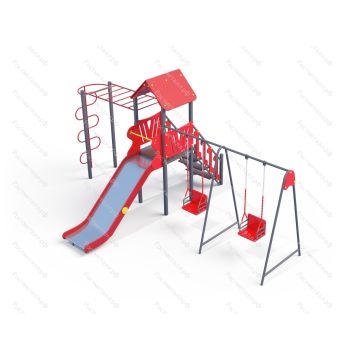 ДИК Австрия 04 с 2-мя качелями и рукоходом