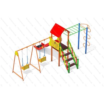 ДИК Австрия 04 с 2-мя качелями и рукоходом