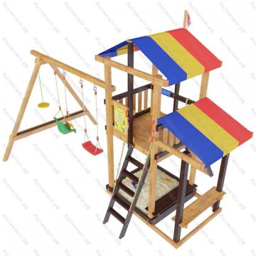 ДИК Кирибати с качелями