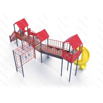 ДИК Дворик детства с винтовой горкой