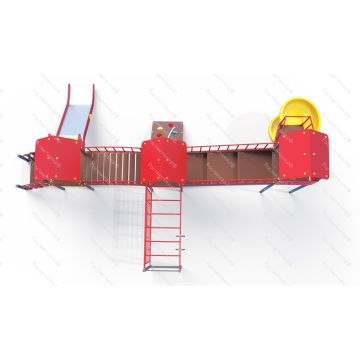 ДИК Дворик детства с винтовой горкой