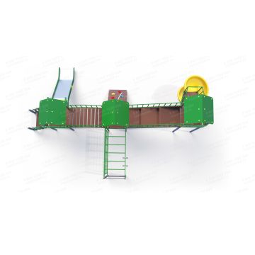 ДИК Дворик детства с винтовой горкой