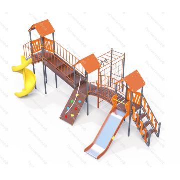 ДИК Дворик детства с винтовой горкой