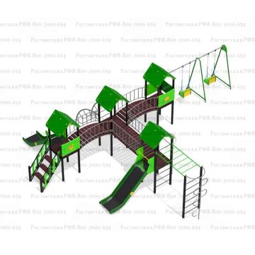ДИК Нептун 2-мя качелями