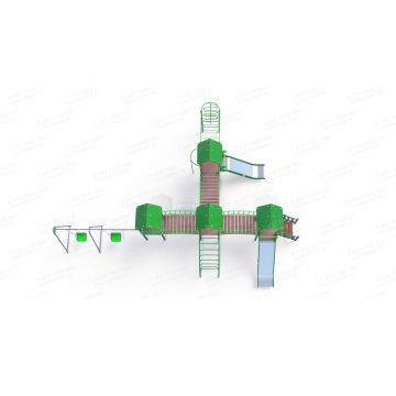 ДИК Нептун 2-мя качелями