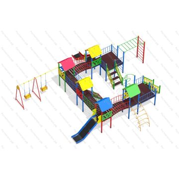 ДИК Форт Пост 02 с 2-мя качелями