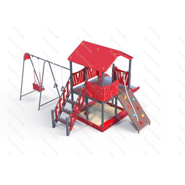 ДИК Форт Боярд с качелями