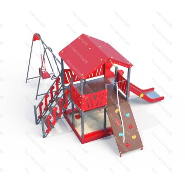 ДИК Форт Боярд с качелями