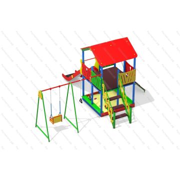 ДИК Форт Боярд с качелями