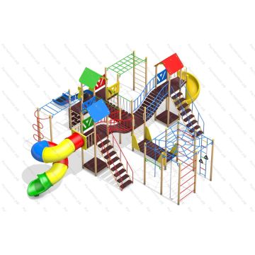 ДИК Солнечный город с 2-мя винтовыми горками