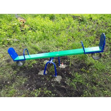 Качалка-балансир деревянная (с резинкой)