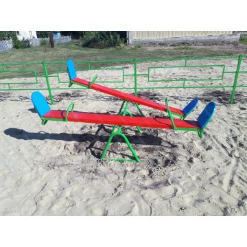 Качалка-балансир деревянная двойная для детей