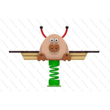 Качалка на пружине Коровка