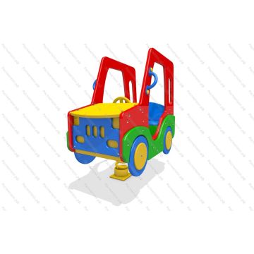 Качалка на пружине Машинка 02