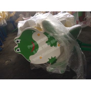 Качалка на пружине Лягушка