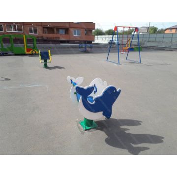 Качалка на пружине Дельфин