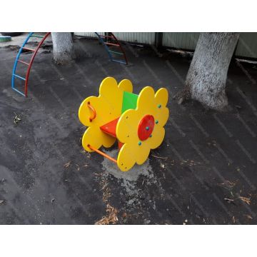 Качалка на пружине Ромашка