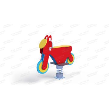 Качалка на пружине Мотоцикл