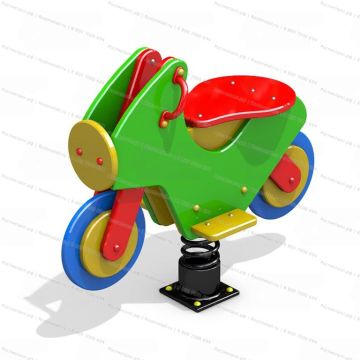 Качалка на пружине Мотоцикл