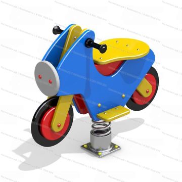 Качалка на пружине Мотоцикл