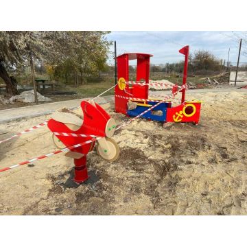 Качалка на пружине Мотоцикл