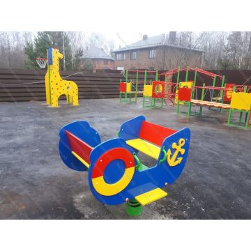 Качалка на пружине Кораблик