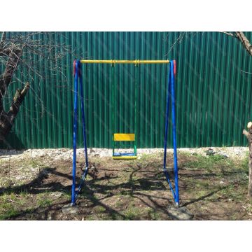 Качели Одинарные ⌀32 Стандарт на жестком подвесе для личного пользования