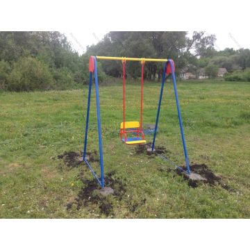 Качели Одинарные ⌀32 Стандарт на жестком подвесе для личного пользования