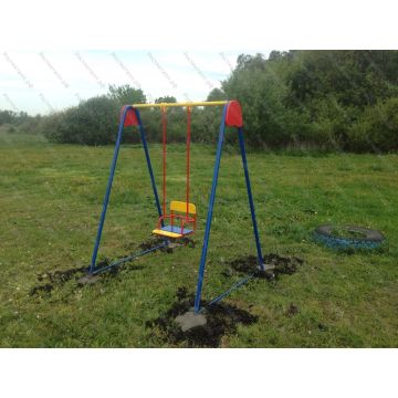 Качели Одинарные ⌀32 Стандарт на жестком подвесе для личного пользования