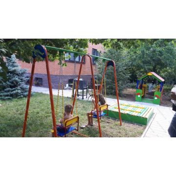 Качели Двойные ⌀32 Стандарт на цепях