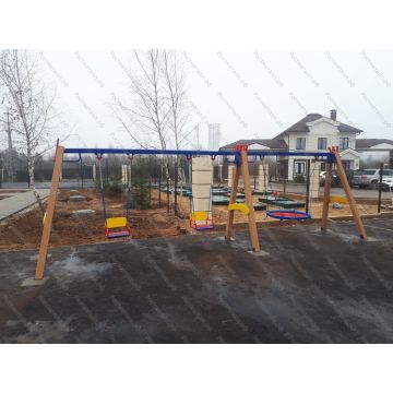 Качели Тройные Кб Фортуна с Гнездом Усил