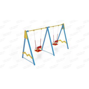 Качели Двойные 60х60 сиденье стандарт