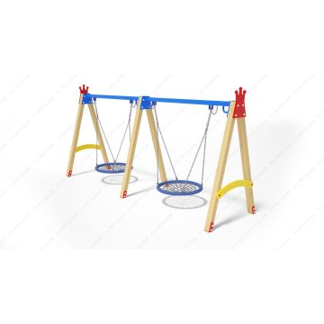 Качели Двойные Кб Гнездо Эконом