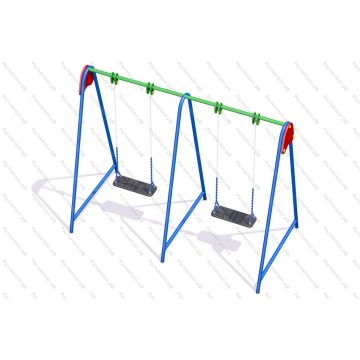 Качели Двойные ⌀32 Сиденье без спинки на цепях